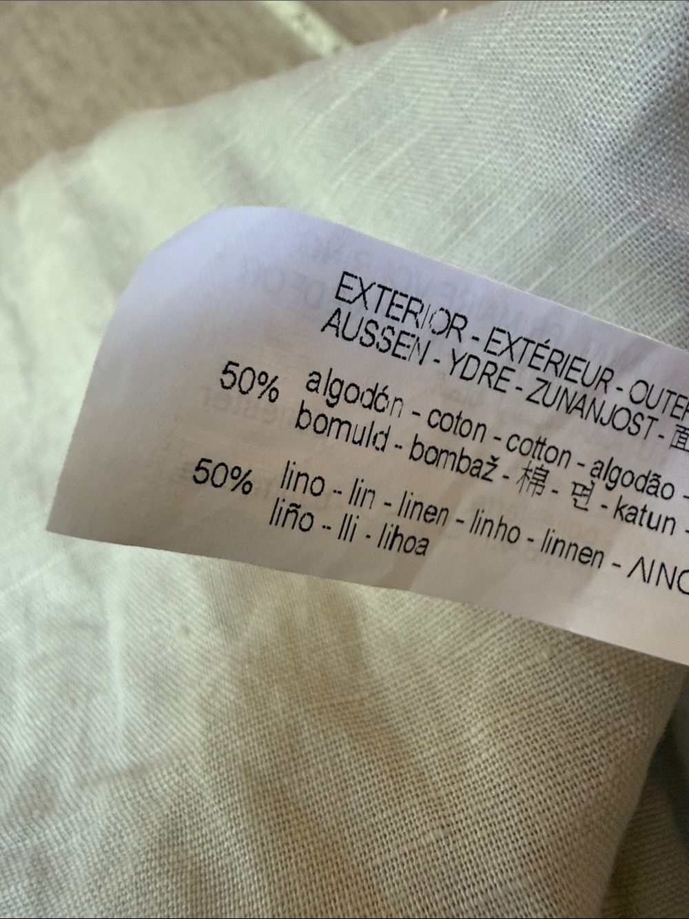 Nfs❌ZARA 50% linen blend blazer - Picture 3 of 11